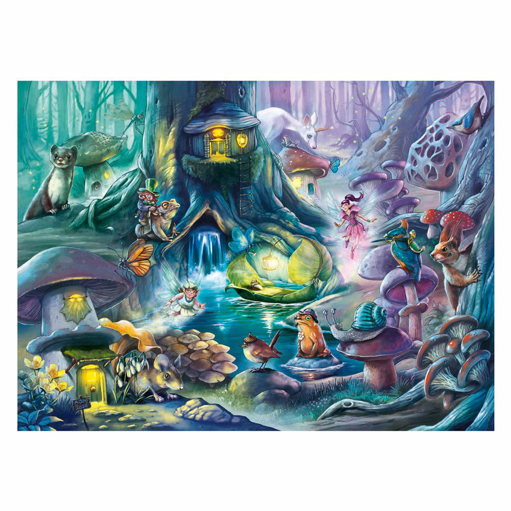 Ravensburger Puzzle XXL Zauberhafter Wald, 150 Teile.