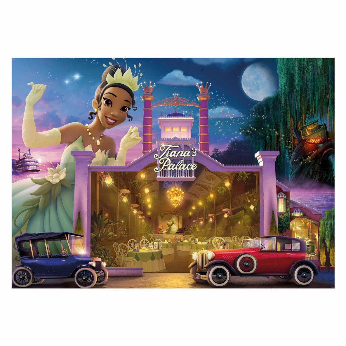 Ravensburger Puzzle Disney Castles Tiana, 1000 Teile.
