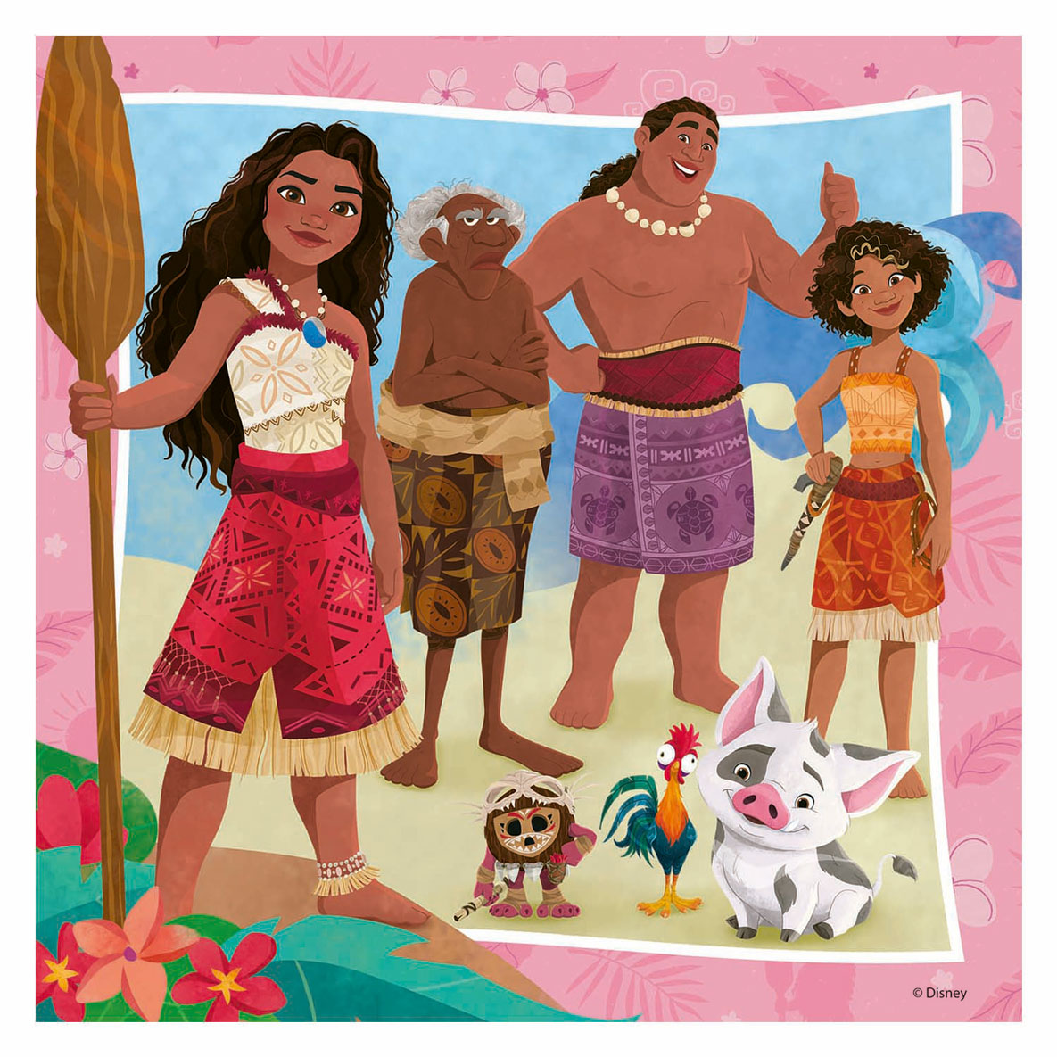 Ravensburger Puzzle Vaiana 2 Auf zu neuen Abenteuern! - Puzzle - 3x49 Teile