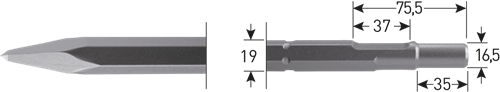Rotec SDS Spitzmeißel 300mm