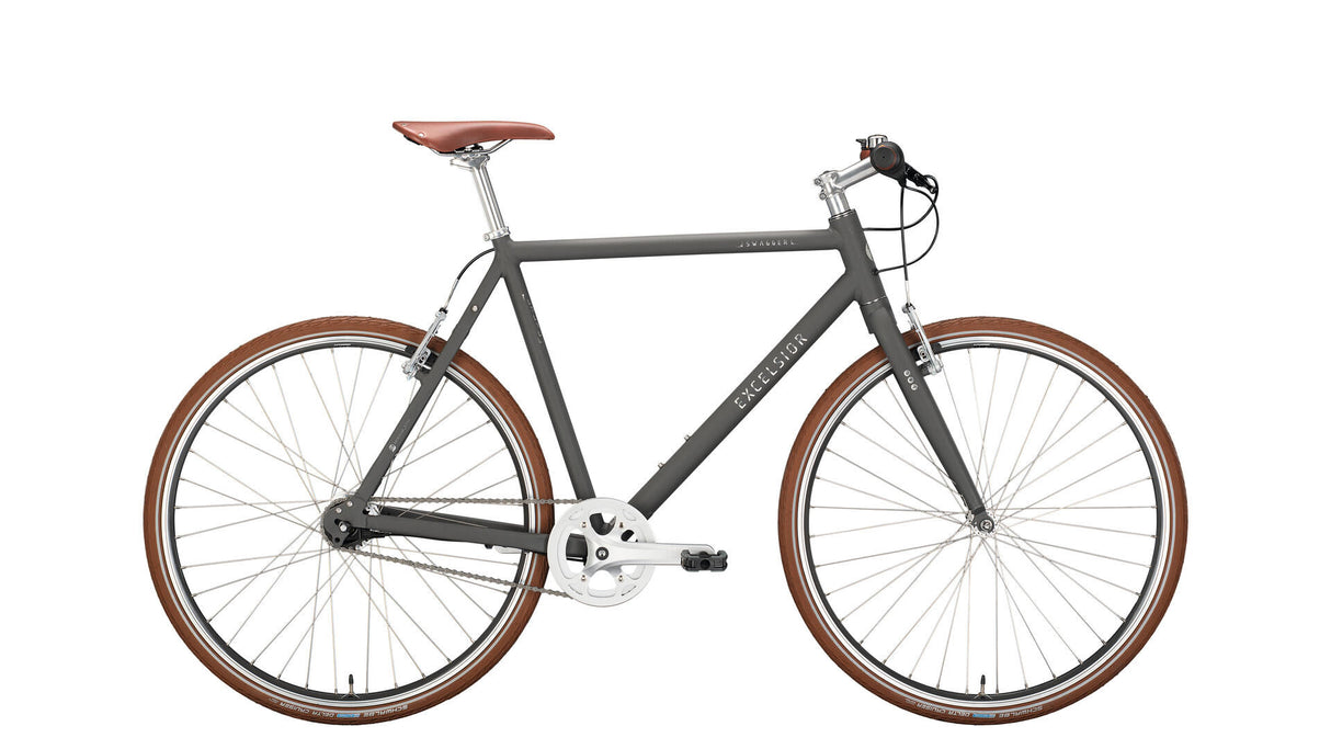 Excelsior Urban Bike Swagger (#1) Fahrrad Excels.Swagger 28 57 Durchm. 7sp grau matt