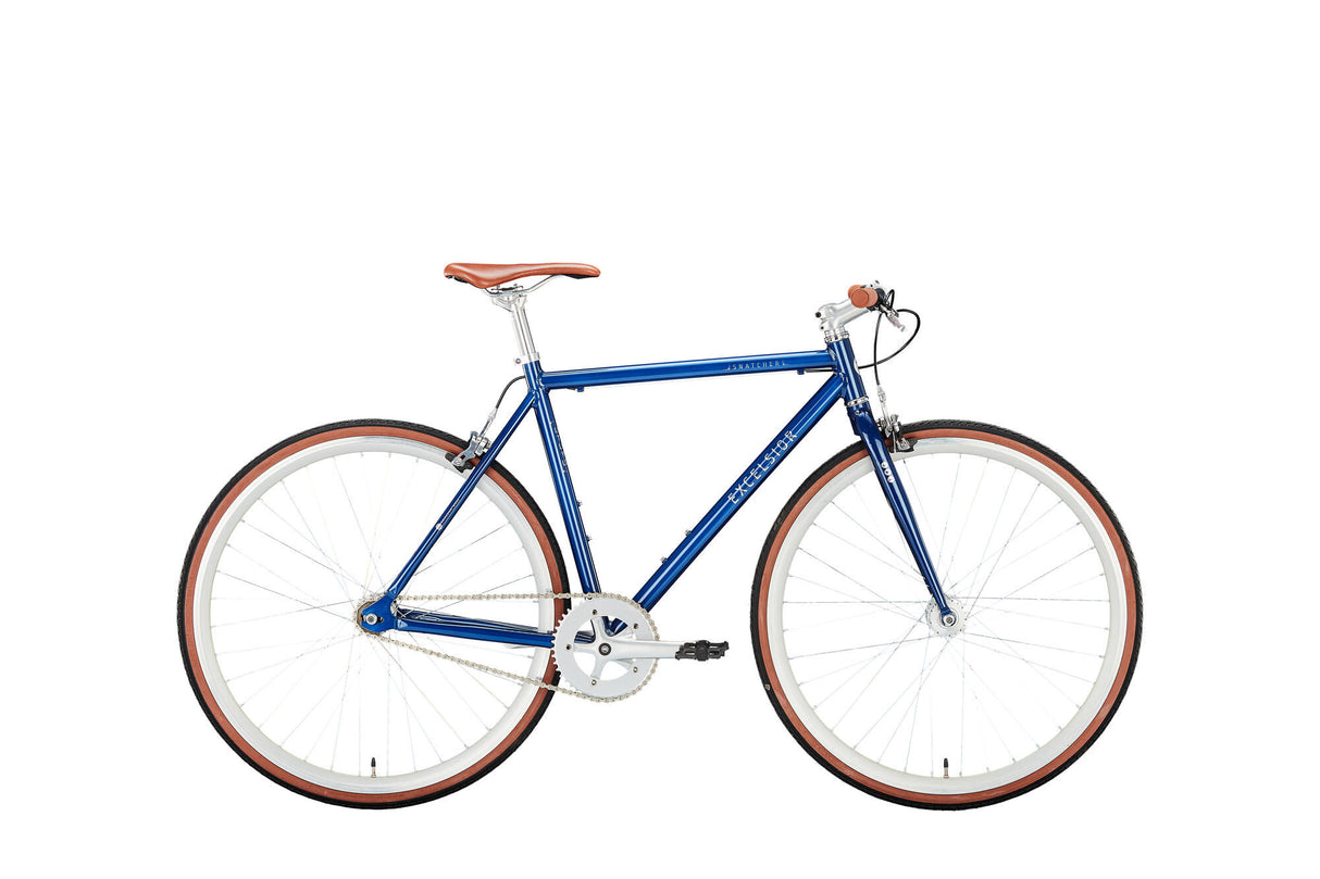 Das Excelsior Singlespeed Snatcher (#1) Fahrrad zeichnet sich aus. Schnapper 28 57 Durchm. 1 EL blau