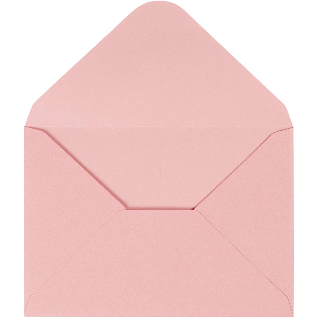 Creativ Company Envelope Light Red, 11,5x15 cm, 10st.