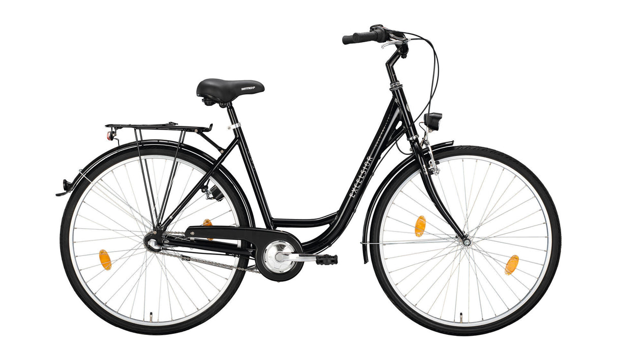 Excelsior Citybike Road Cruiser Alu Mod. 24 Bike Excel.Road Cruiser 28 51 Low Entry 3G Schwarz
