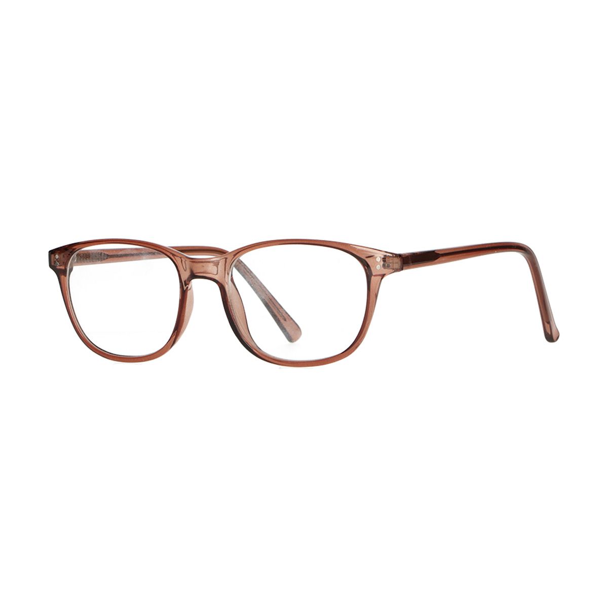 Spectrum Lesebrille transparent braun 1,00