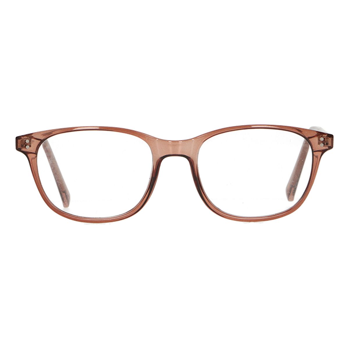 Spectrum Lesebrille transparent braun 1,00