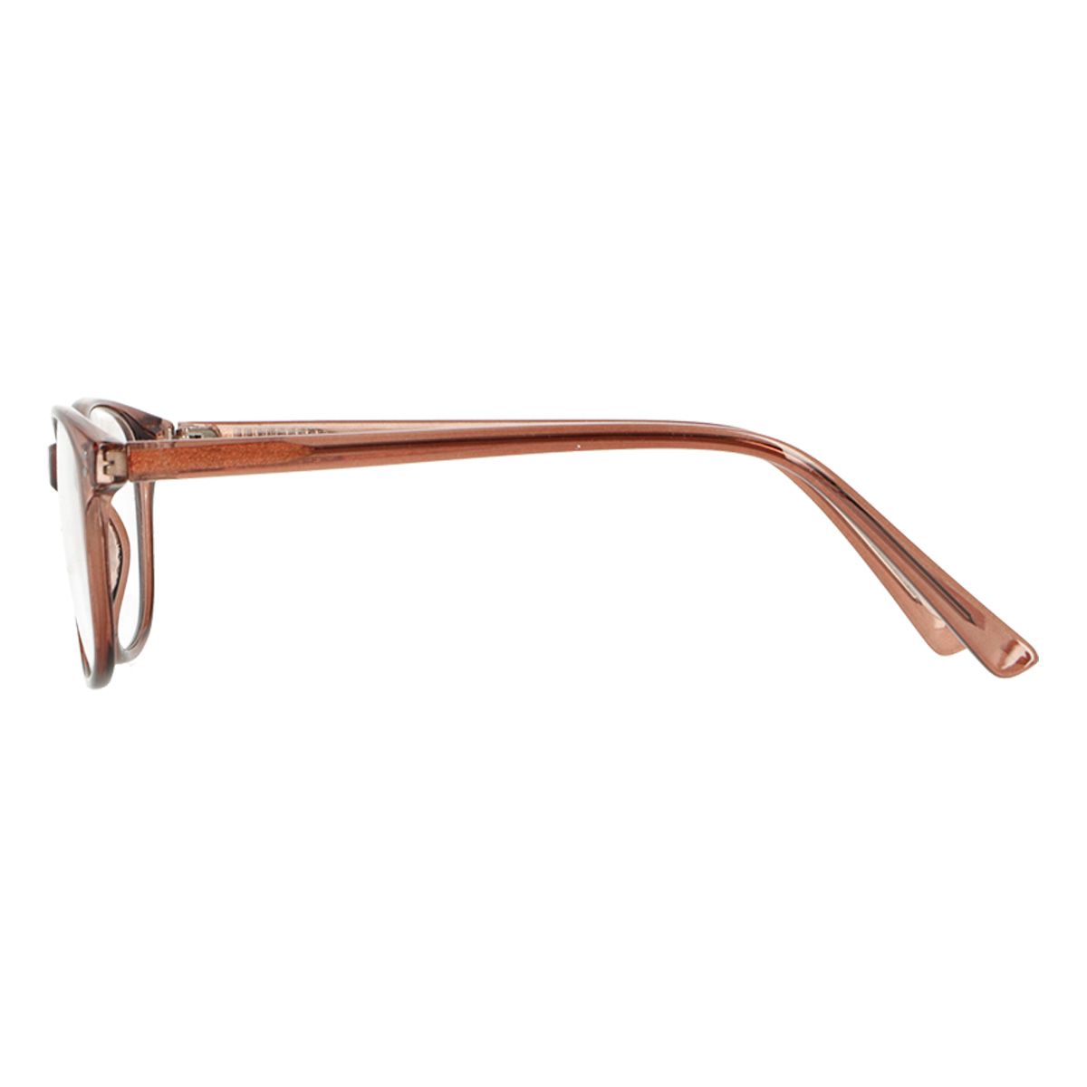 Spectrum Lesebrille transparent braun 1,00