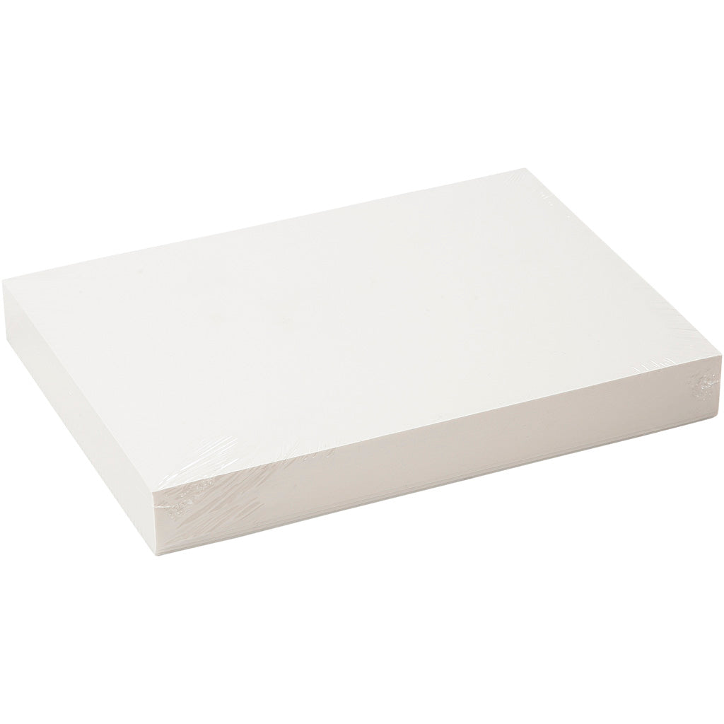 Aquarellpapier, A5, Blatt 148 x 210 mm, 200 g, weiß, 100 Blatt 1 Karton