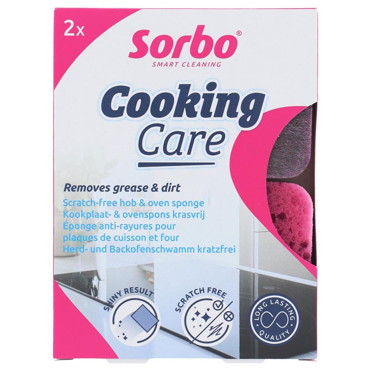 Sorbo Kochpflegeschwamm-Set 2-tlg