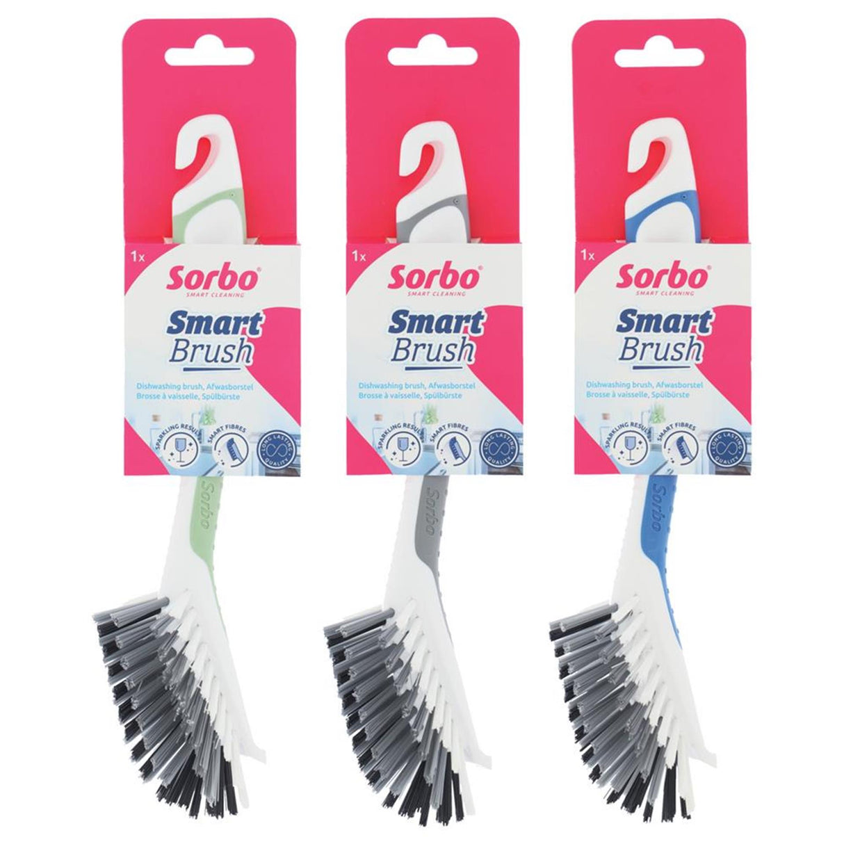 Sorbo Smart Brush langlebige Geschirrspülbürste