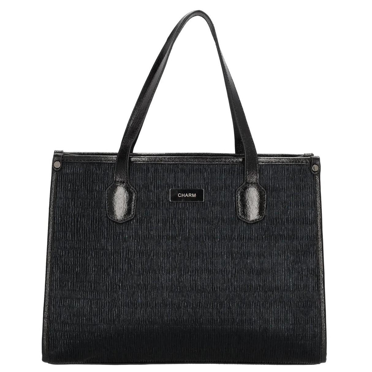 Charm London Kingsway Shopper schwarz