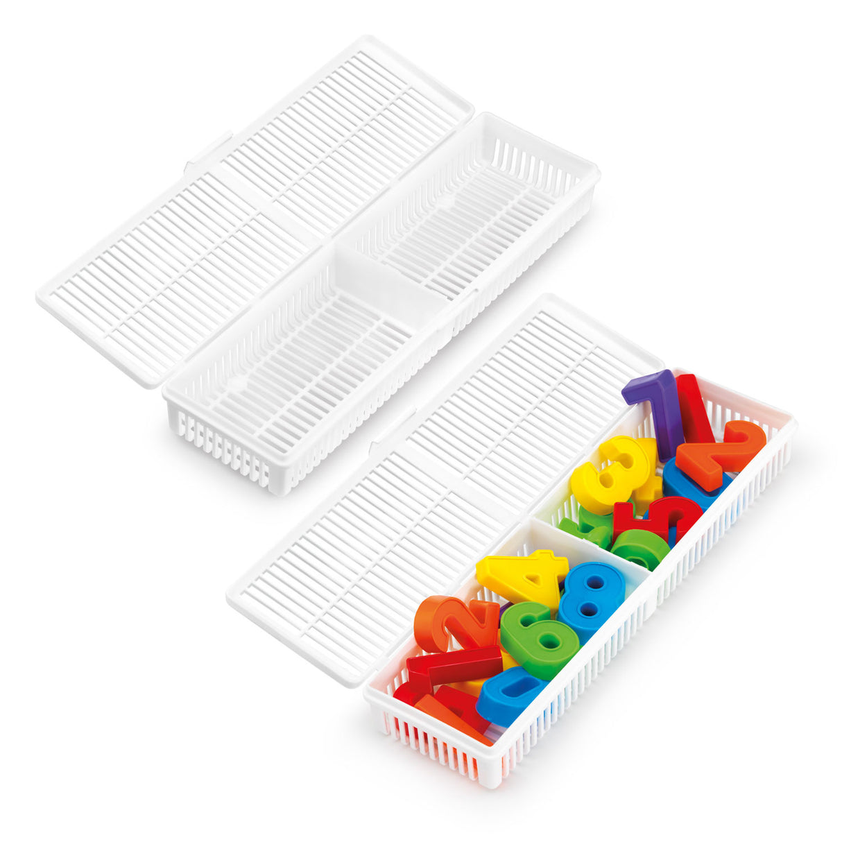 Quercetti Magnettafel inkl. Zahlenmagnete, 53 Stk.