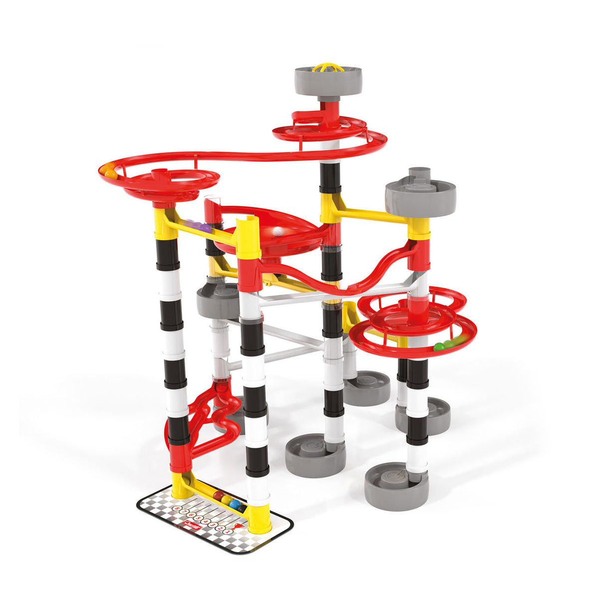 Quercetti Migoga Race Murmelbahn – 80-teiliges Set für Jungen – 6–12 Jahre