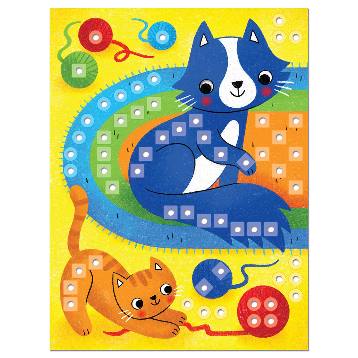 Quercetti Mosaik-Spielzeugtiere – Fantacolor 180 Stück kreativ.