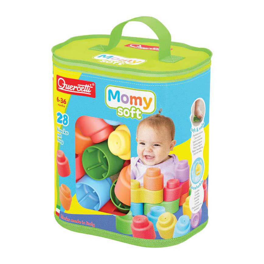 Quercetti Momy Softbausteine – 28 Stk.