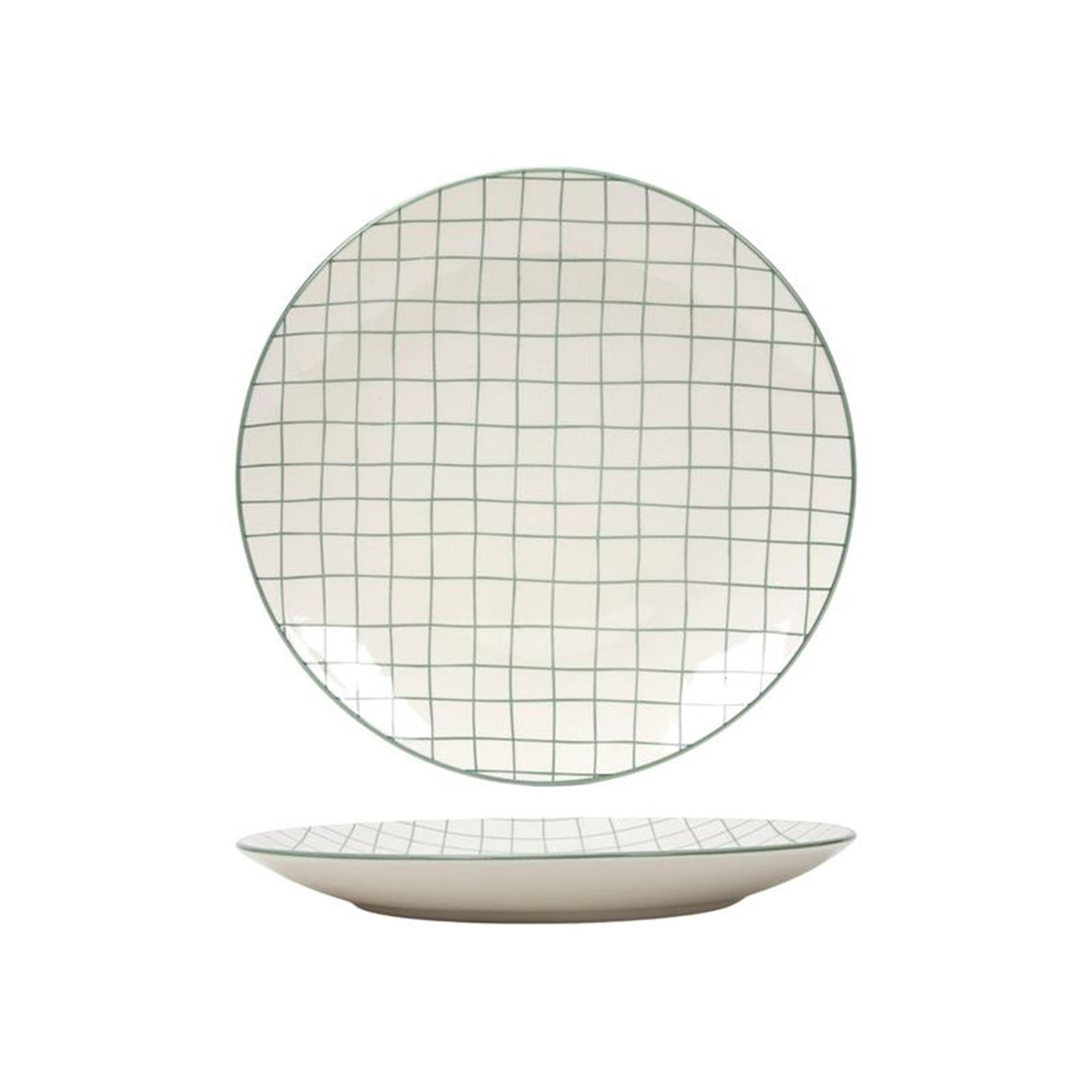 Svenska Wohnteller 'Beere' grün ø26,5cm