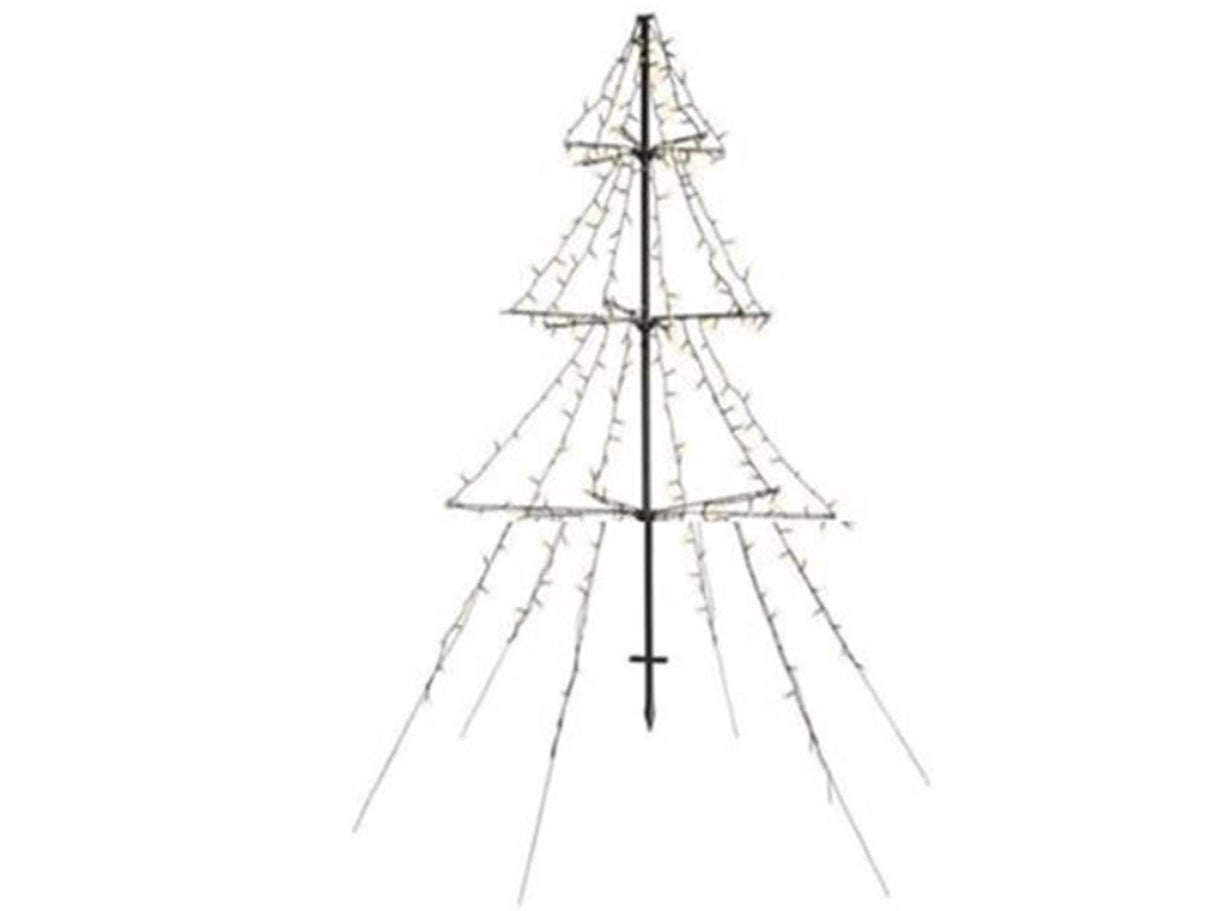 Svenska Living Weihnachtsbaumform LED-Außenbeleuchtung 180