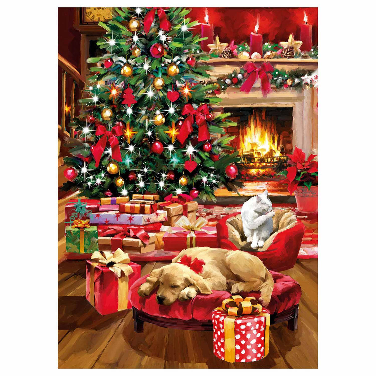 Clementoni Puzzle Weihnachten, 1000 Teile.
