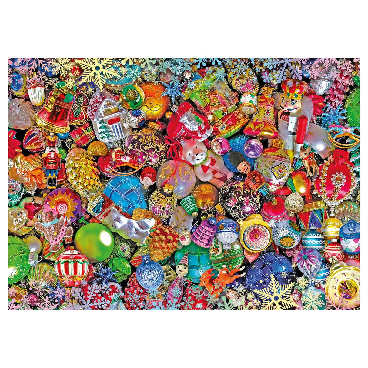 Clementoni Impossible Puzzle Weihnachten, 1000 Teile.