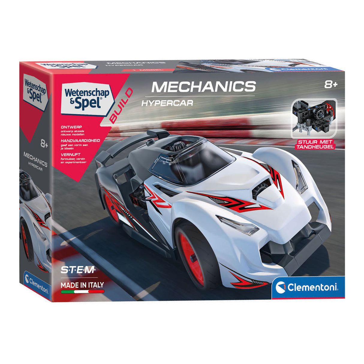 Clementoni Science Game Build - Rennwagen