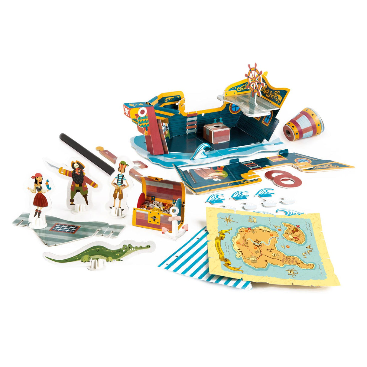 Clementoni Education Construction Play Piratboat