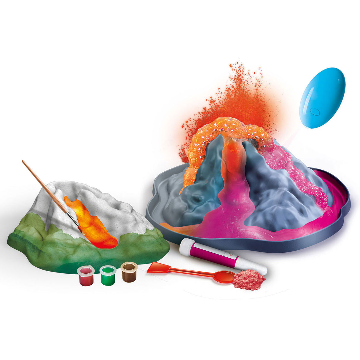 Clementoni-Wissenschaftsspiel, Vulkane und große Eruptionen! - 8+ Jahre - 56052