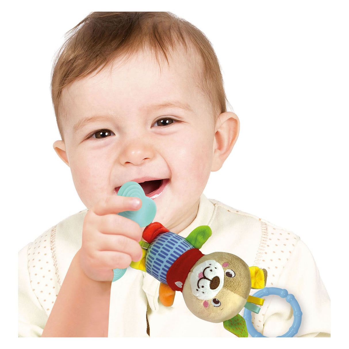 Clementoni Baby – Plüsch-Rasselhund