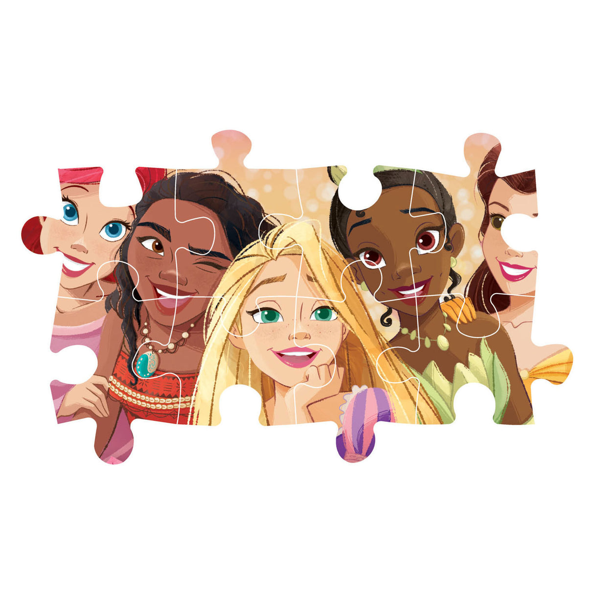 Clementoni Maxi-Puzzle Disney Prinzessin, 24 Teile.