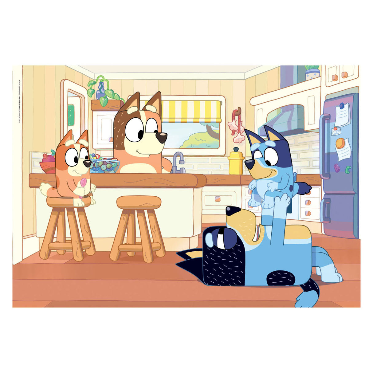 Clementoni - Puzzle - 104 Teile - Bluey - Puzzle für Kinder - ab 6 Jahren