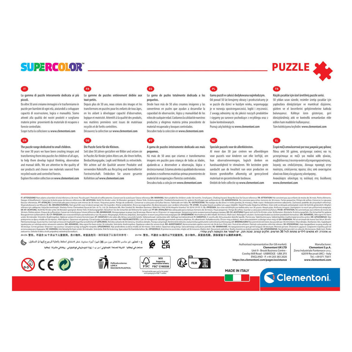 Clementoni - Puzzle - 104 Teile - Bluey - Puzzle für Kinder - ab 6 Jahren