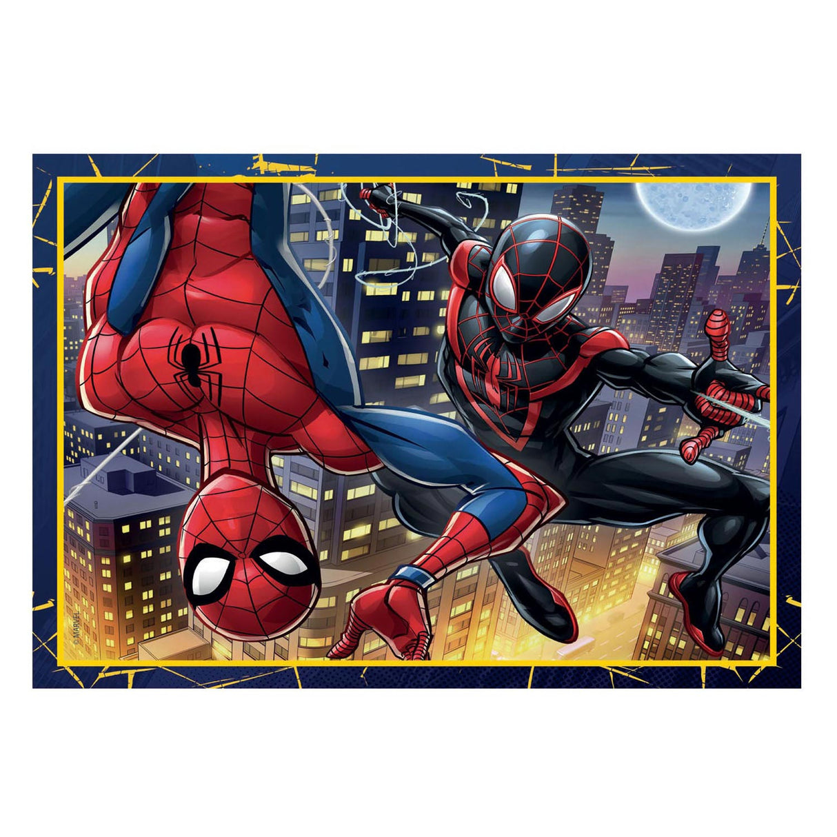 Clementoni-Puzzles Marvel Spiderman, 4in1
