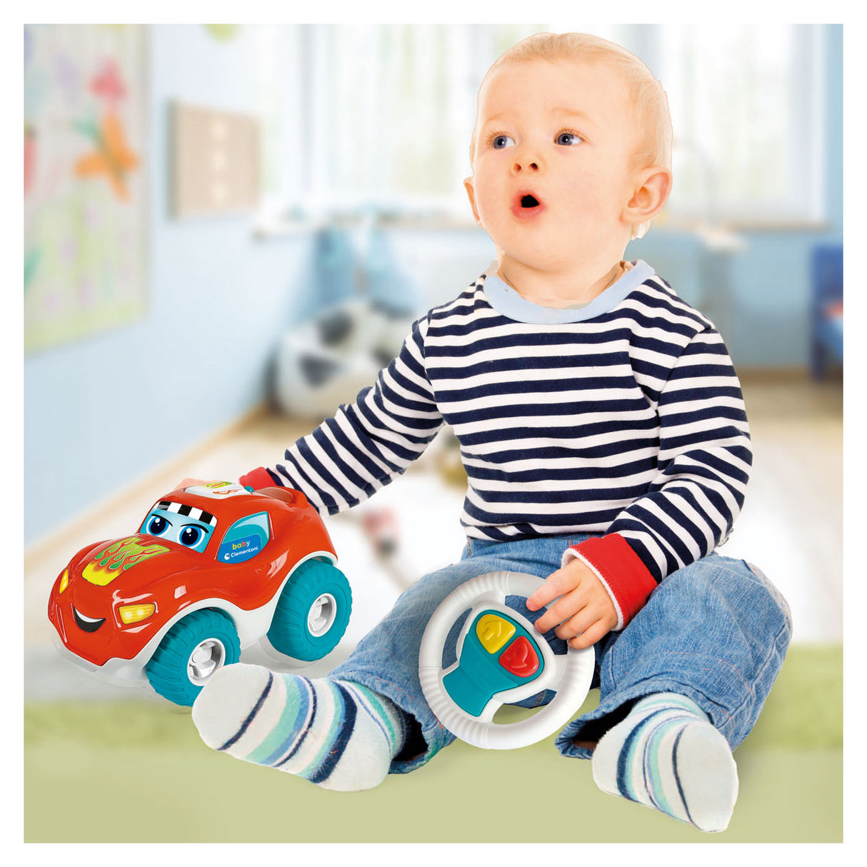 Clementoni Baby Charlie fährt Auto
