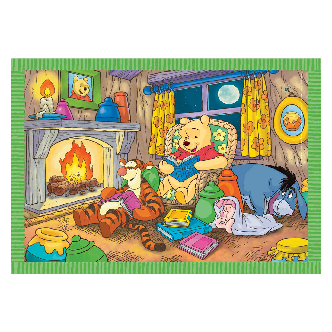 Clementoni Puzzle Farbe Disney Winnie Puuh, 4in1