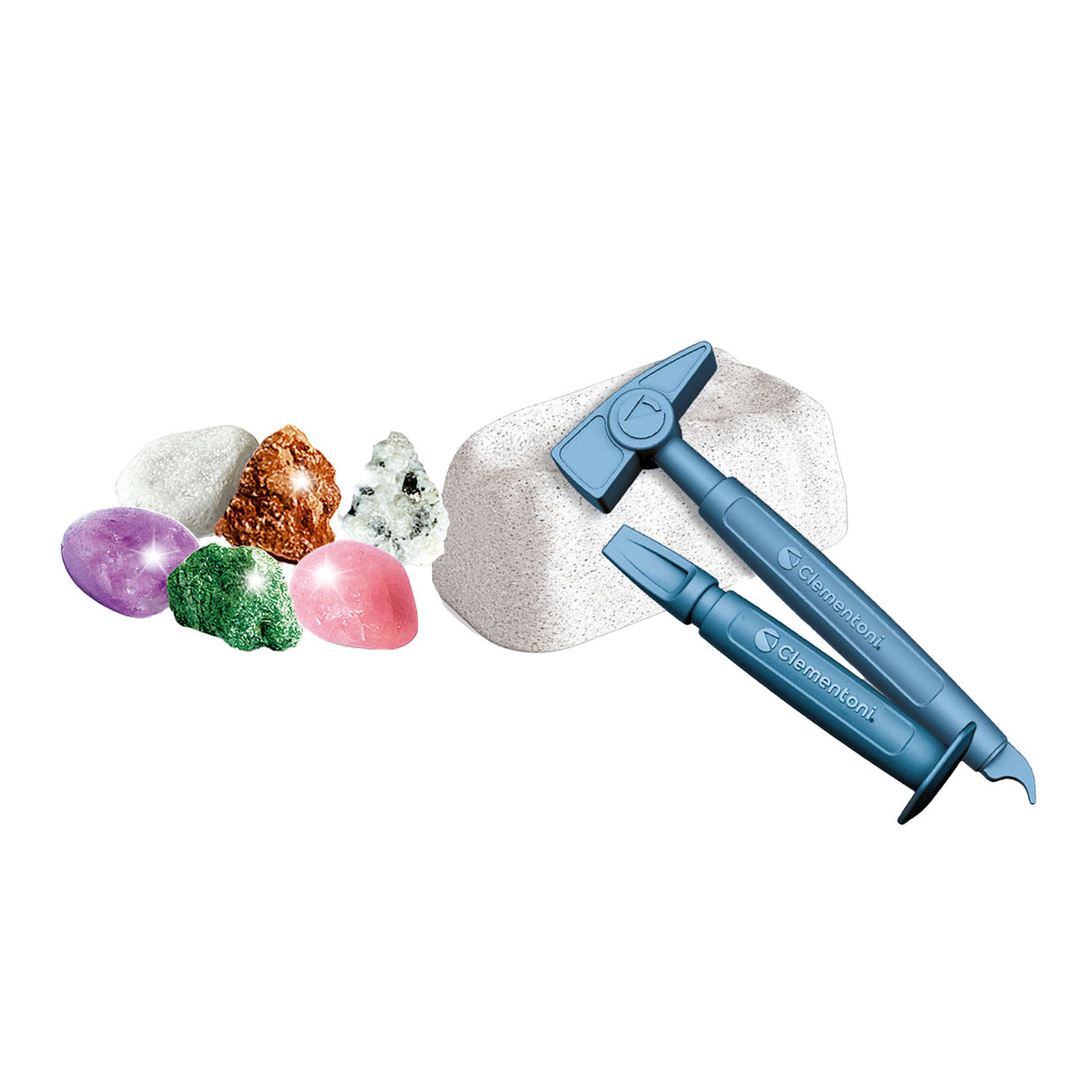 Clementoni Science and Game - Auf der Suche nach Steinen und Mineralien
