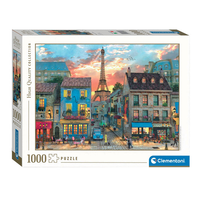 Clementoni Puzzle Straßen von Paris, 1000 Teile.