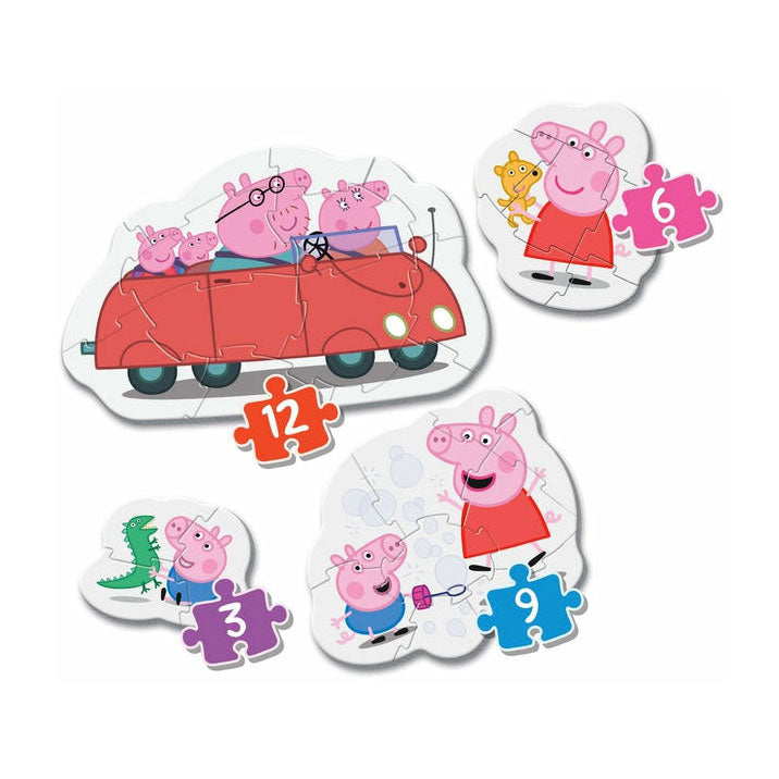 Clementoni-Puzzle: Meine ersten Puzzles – Peppa Pig