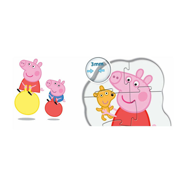 Clementoni-Puzzle: Meine ersten Puzzles – Peppa Pig
