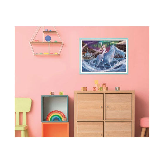 Clementoni Jigsaw Puzzle Superfarbe leuchtende Lichter - Frozen II, 104st.