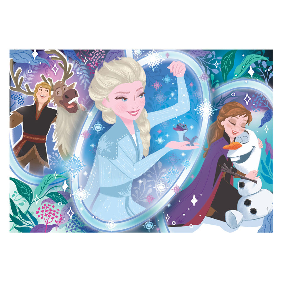 Clementoni Puzzle 104 Teile gefroren