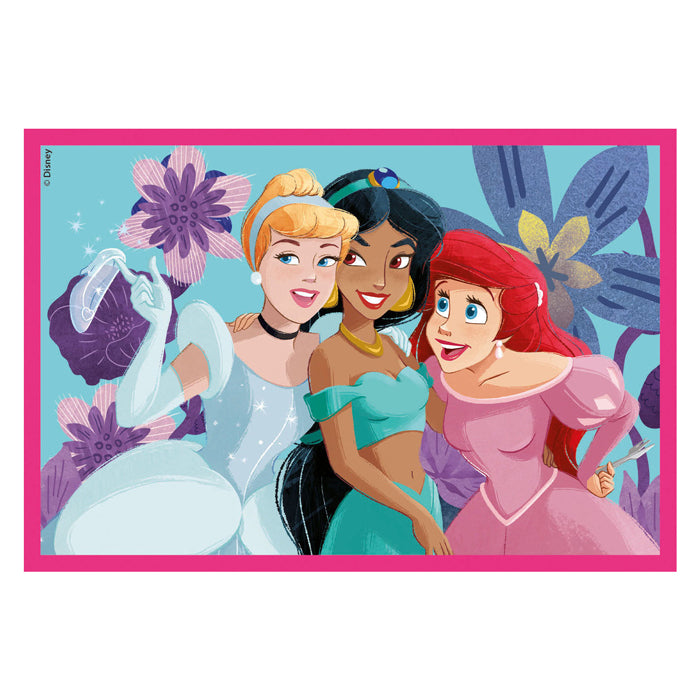 Clementoni - 6 Blöcke Puzzle - Disney-Prinzessinnen - 6 Bilder - ab 3 Jahren