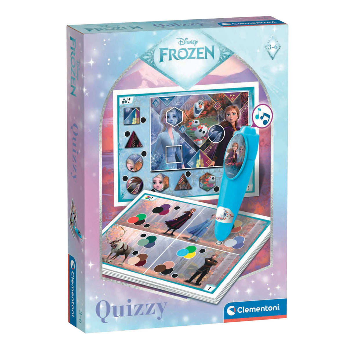 Clementoni Frozen Quizzy-Spiel