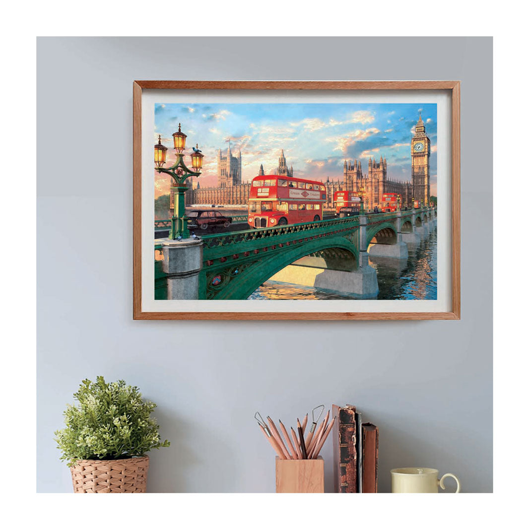 Clementoni Puzzle London Bridge, 500 Teile.