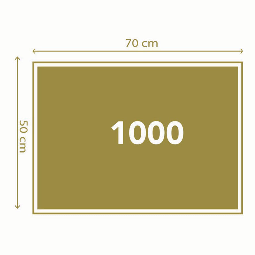 Clementoni Puzzle Kunstwerke Koi-Fluss, 1000 Teile.