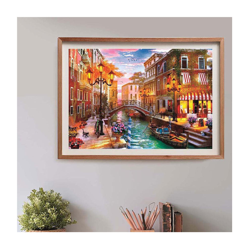 Clementoni Puzzle Sonnenuntergang Venedig, 500 Teile.