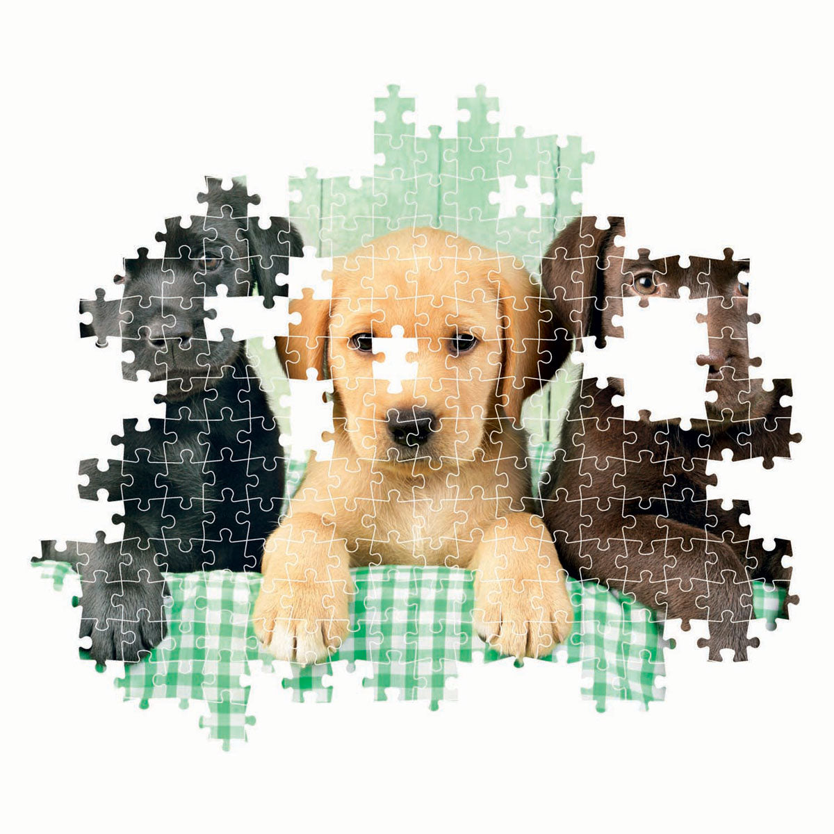 Clementoni Puzzle drei Labore, 1000 Teile.