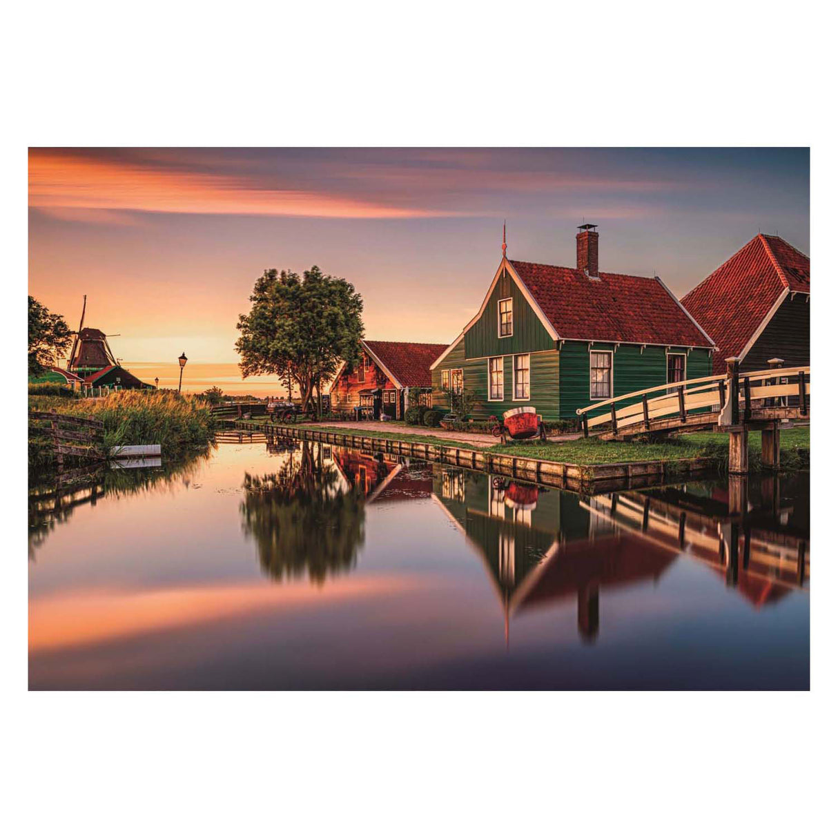 Clementoni Puzzle Zaanse Schans, 1500 Teile.