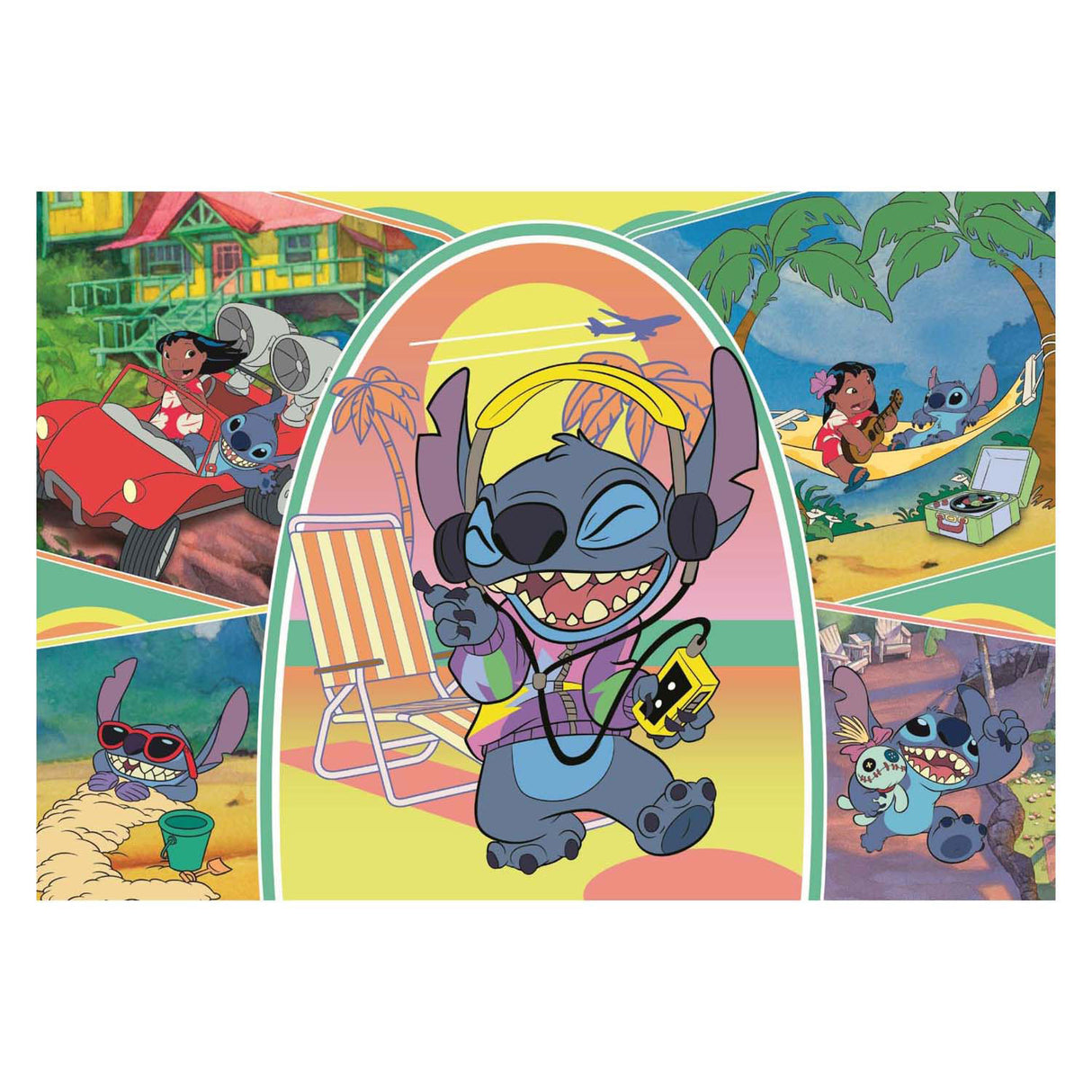 Clementoni – Kinderpuzzle – 180 Teile – Super Stitch 2025 – Puzzle ab 7 Jahren