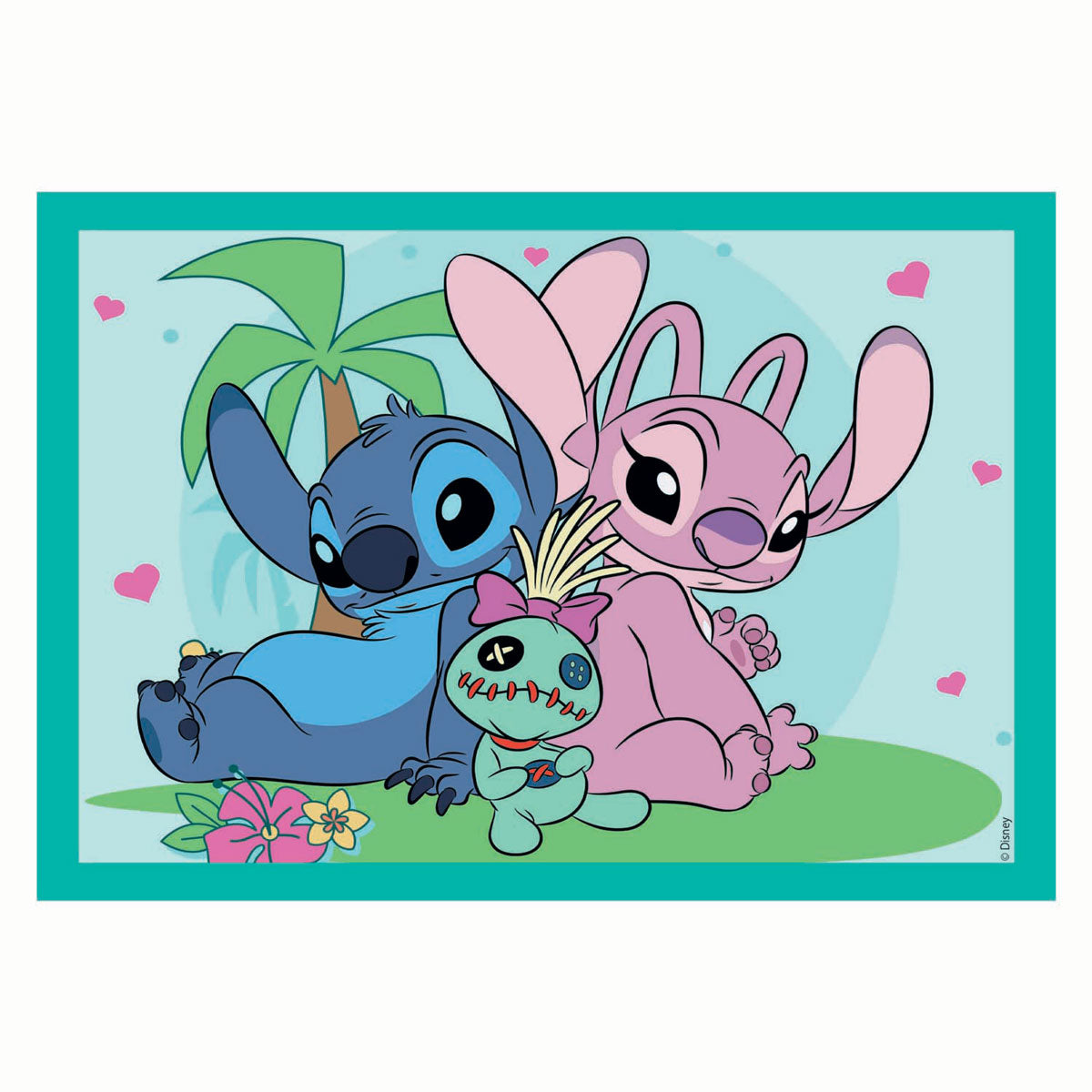 Clementoni Super-Farbpuzzle 4in1 Stich