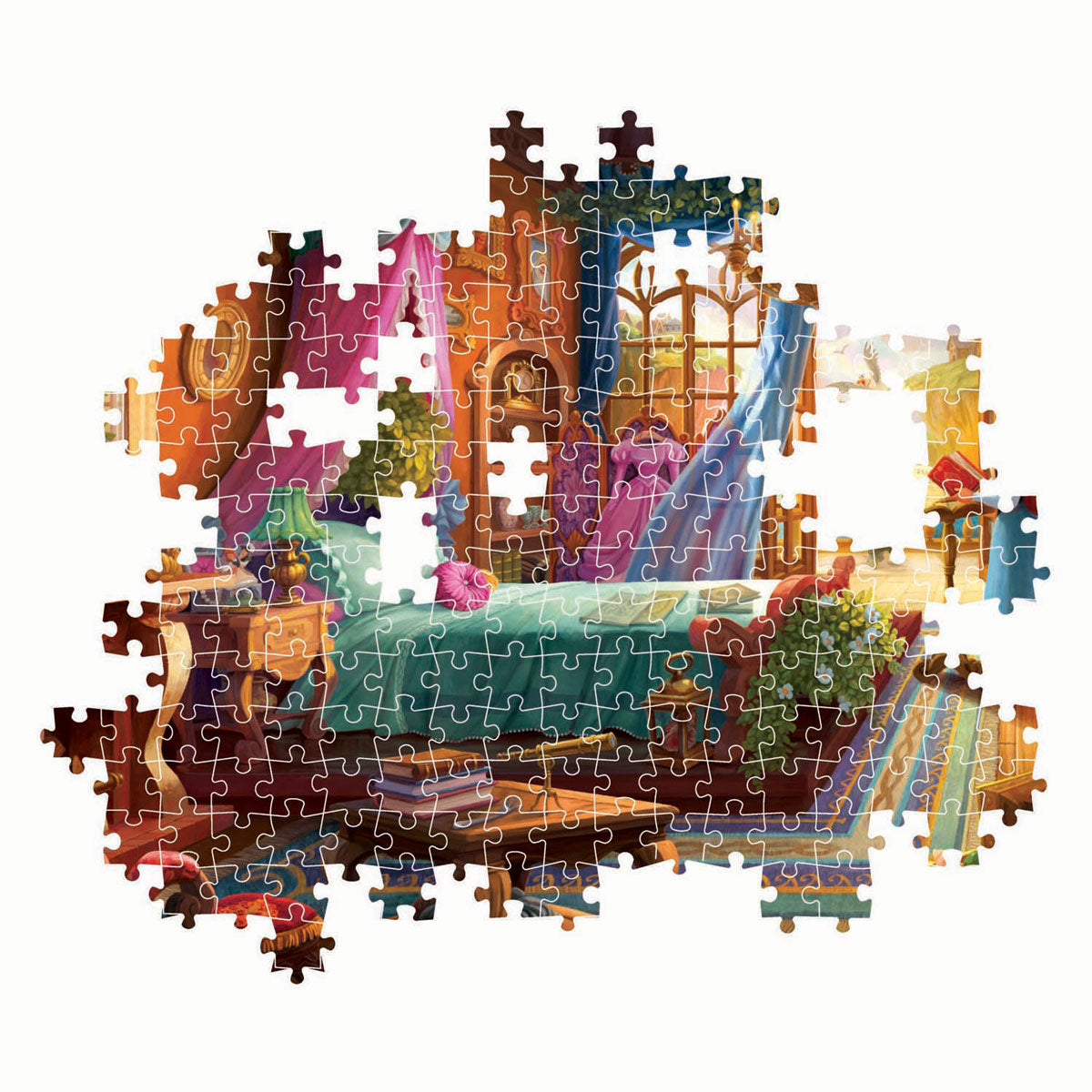 Clementoni-Puzzle „Arielle bis ans Ende“ – 500 Teile.