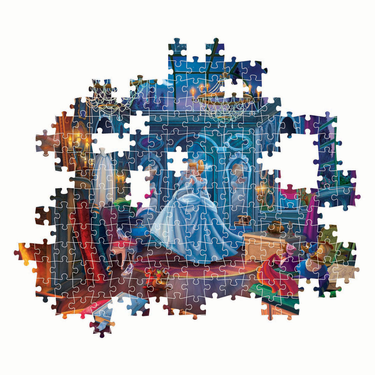 Clementoni Puzzle „Cinderella Ever After“ – 500 Teile.
